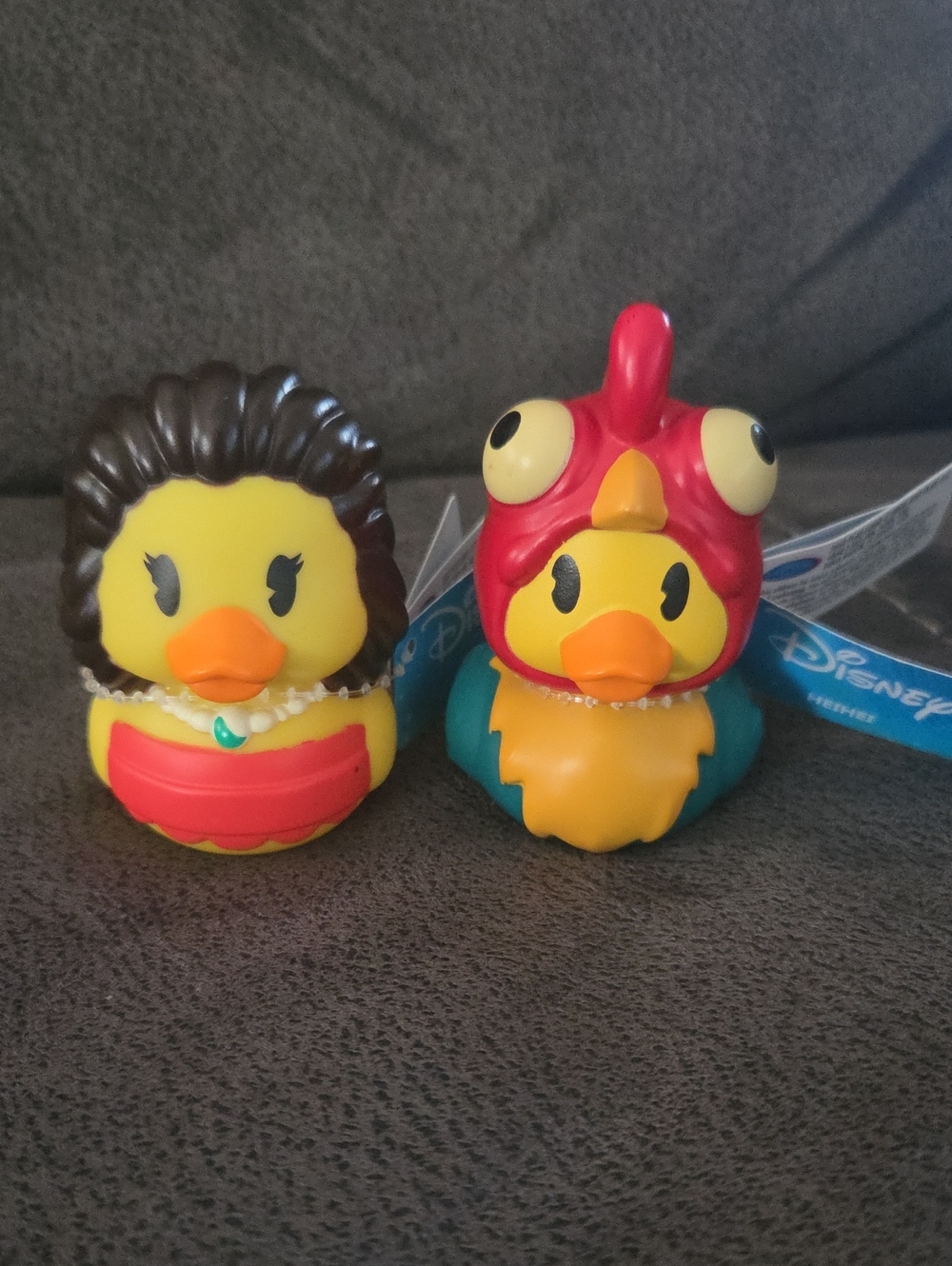 Duckalooz Disney Moana And Heihei Rubber Ducks